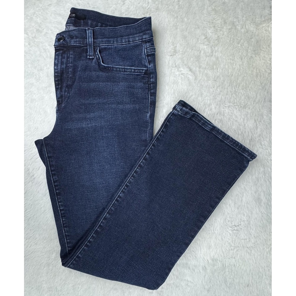 Joe's Jeans Women's 30 AMSER Mid Rise Slim Straight Dark Wash Stretch Denim EUC